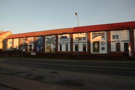 row of ceramic shops